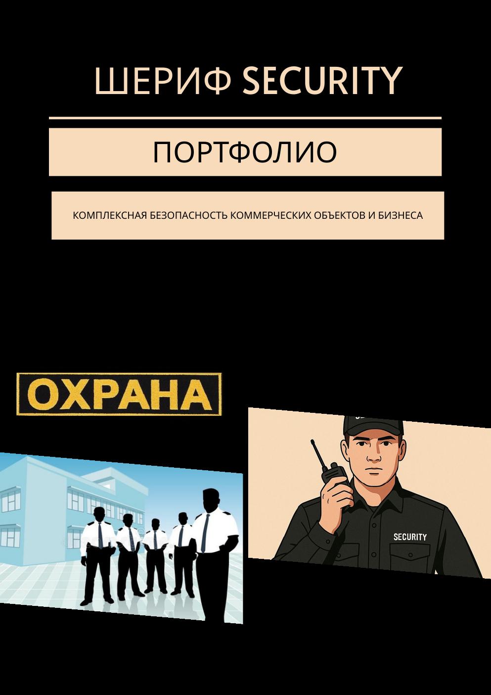 Обложка портфолио Шериф SECURITY